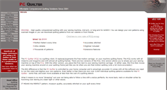 Desktop Screenshot of pcquilter.com